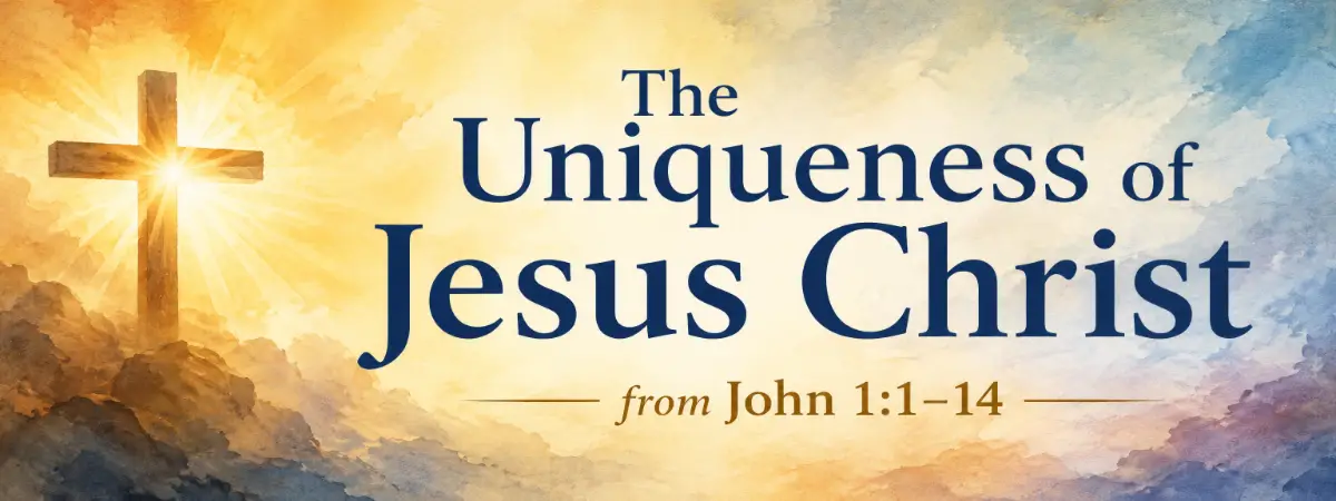 The Uniqueness of Jesus Christ from John 1:1–14