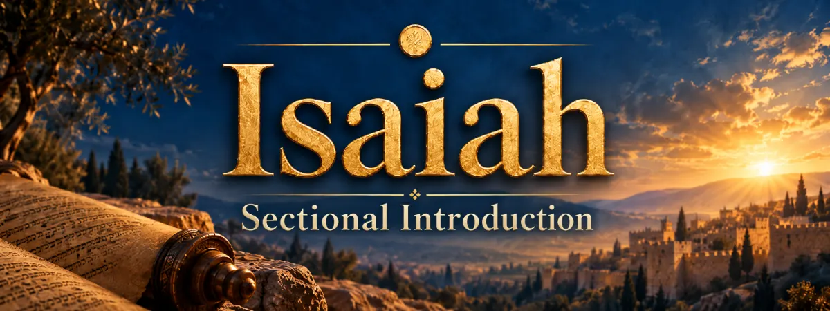 Isaiah — Sectional Introduction