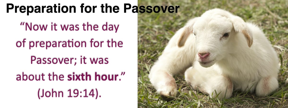 Jesus the Messiah is the Passover Lamb, sacrificed for His people