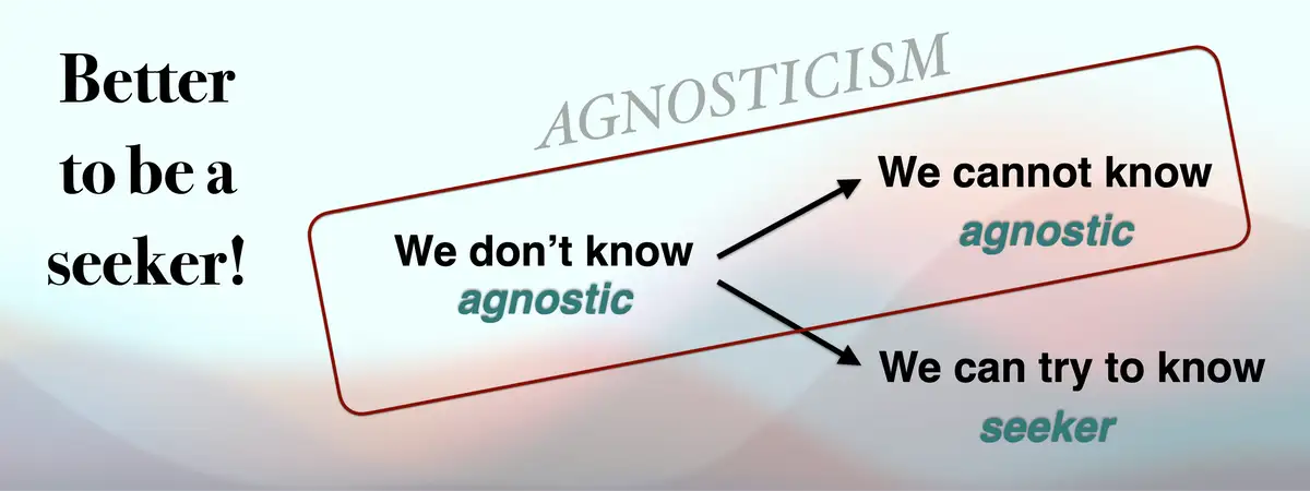 A seeker looking for truth