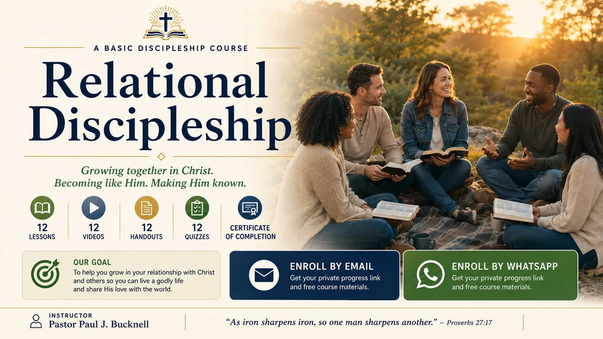 Relational Discipleship: Cross Training course
