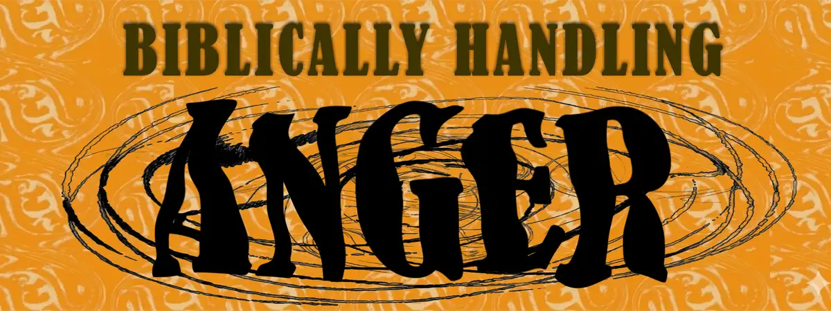 Overcoming Anger banner