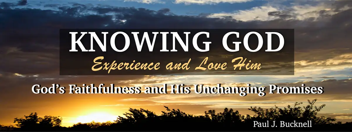 Knowing God banner