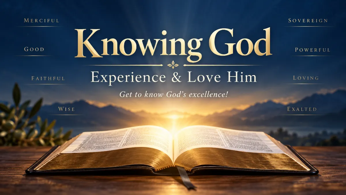 Knowing God: Experience & Love Him course