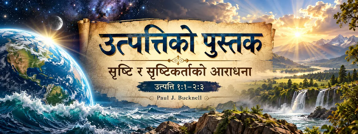 उत्पत्तिको पुस्तकमा सृष्टि र सृष्टिकर्ताको आराधनाबारे नेपाली अध्ययन