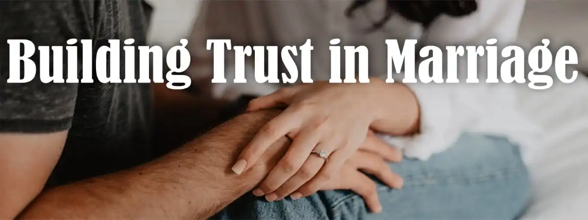 Build trust in marriage banner