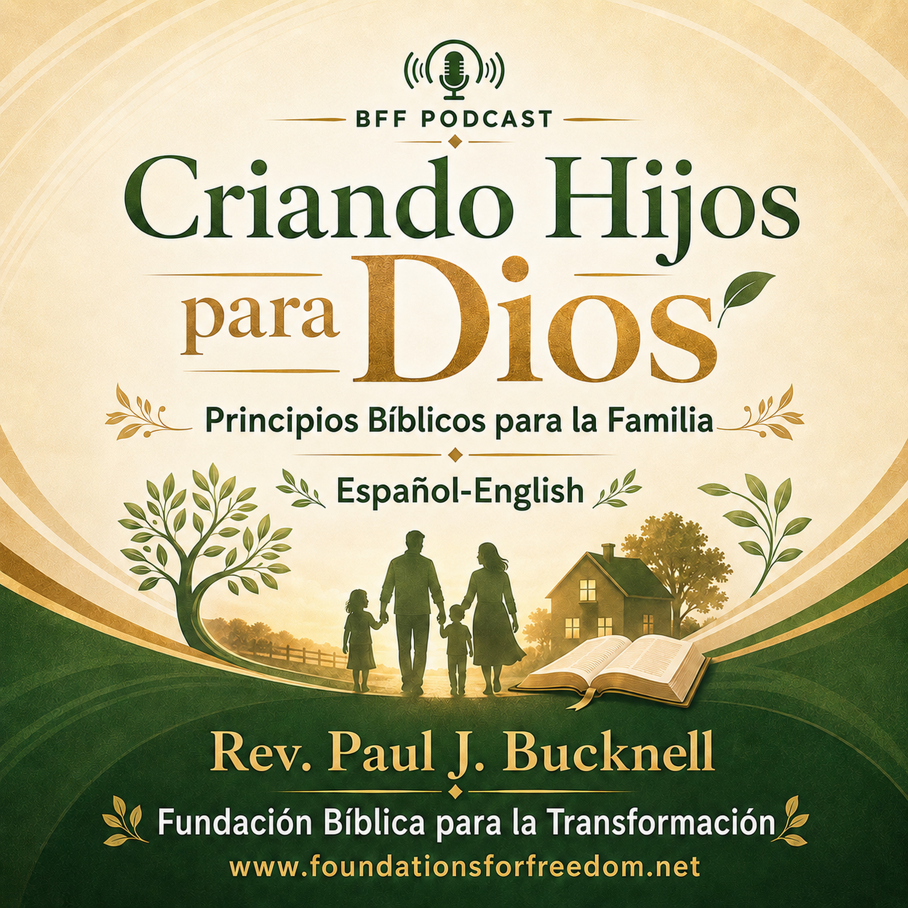 Principios Bíblicos para la Familia Spanish podcast cover