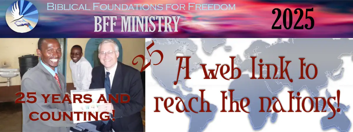 25 Years and Counting | Biblical Foundations for Freedom